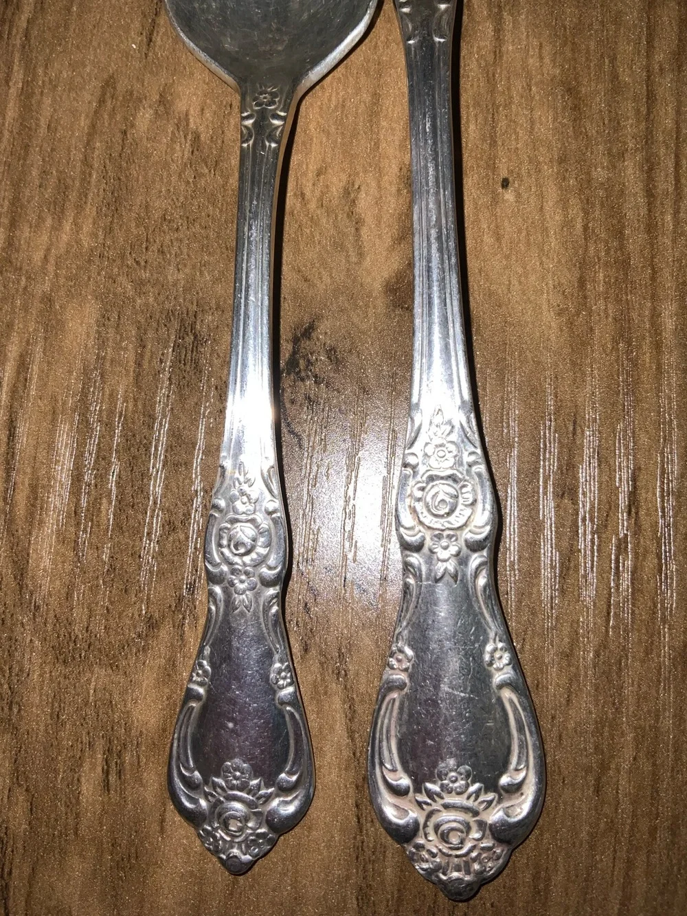 Vintage WMA Rogers Oneida Silver Plate Flatware Vanessa Francesca 7 Piece Lot